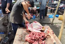 H-3 Meugang, Pedagang Daging Mulai Gelar Lapak